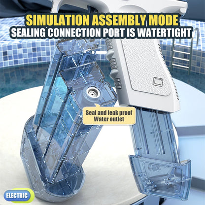 New Water Gun Electric M416 Pistol Shooting Toy Full Automatic Summer Beach Outdoor Fun Toy for Children Boys Girls Adults Gift